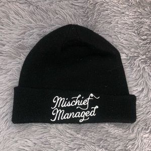 Harry Potter Mischief Managed Beanie